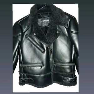 Express Genuine Real Leather Jacket